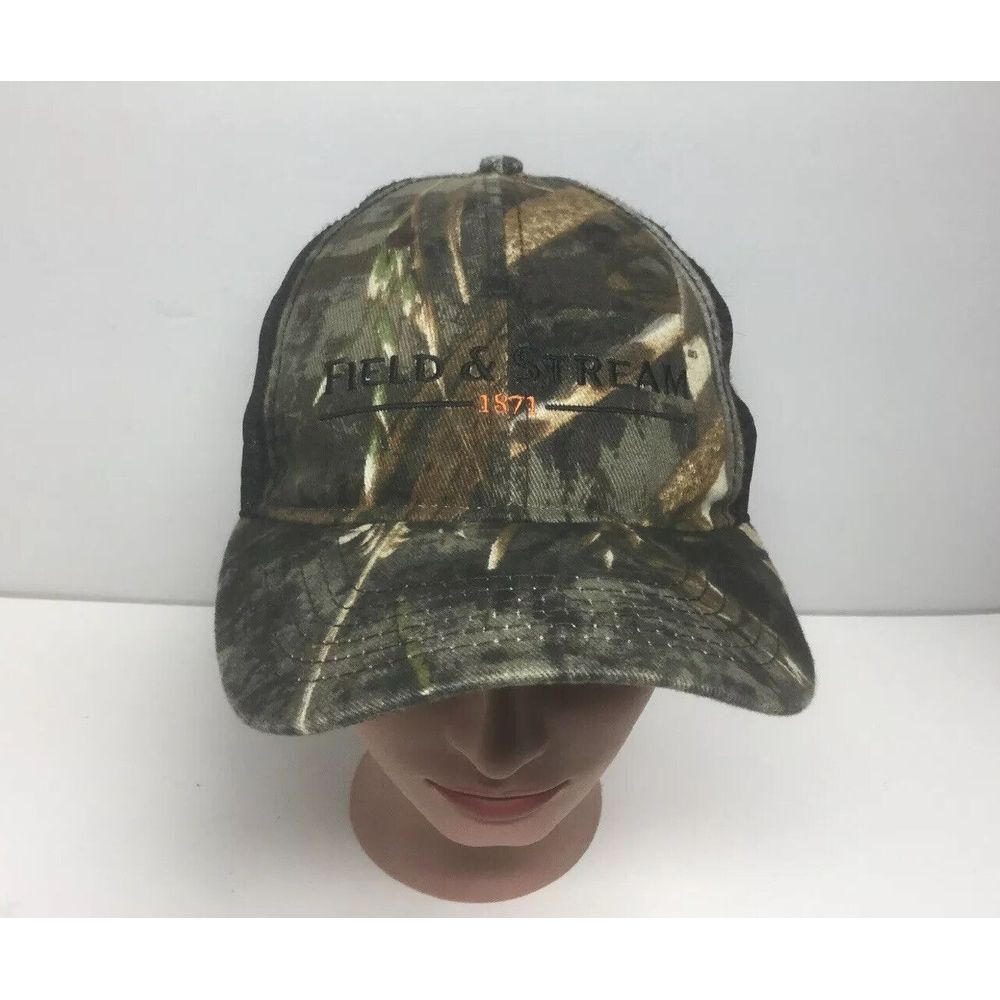 Field & Stream Realtree Camo snapback Hat Meshback Hunting Camping Cap